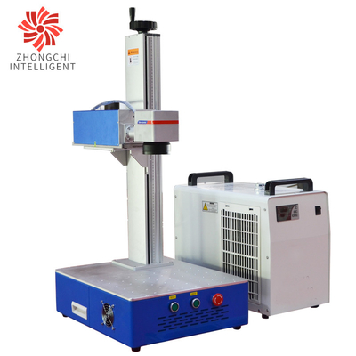 50W Number Galvo Fiber Laser Engraver / Stainless Steel Laser Marking Machine ISO