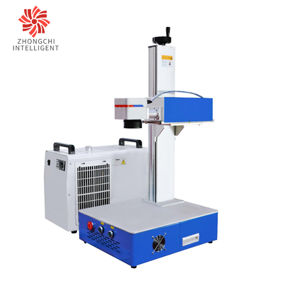 50W Number Galvo Fiber Laser Engraver / Stainless Steel Laser Marking Machine ISO