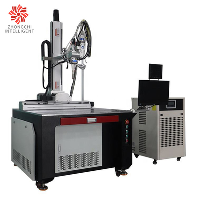 220V Aluminum Laser Spot Welding Machine 150W Precision For Electronic Components